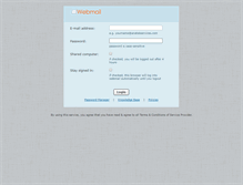 Tablet Screenshot of mail.anatekservices.com